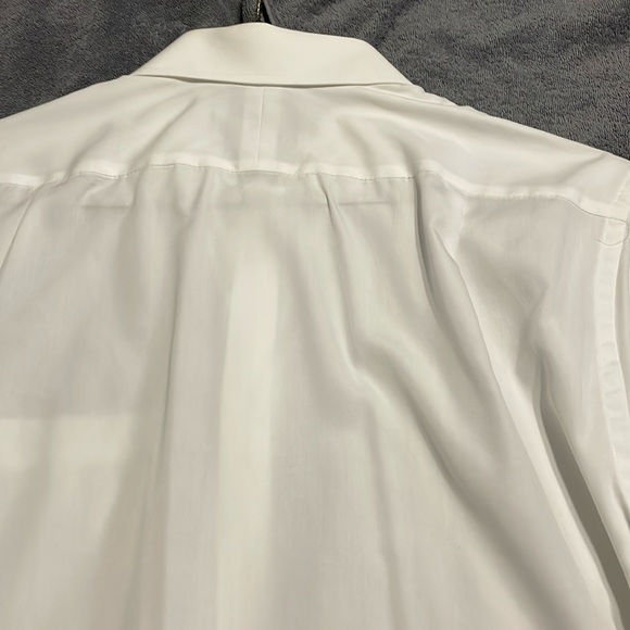 Charles Tyrwhitt SET OF TWO Men’s Dress Shirts Size: 16.5/35.  white, blue - Picture 11 of 11